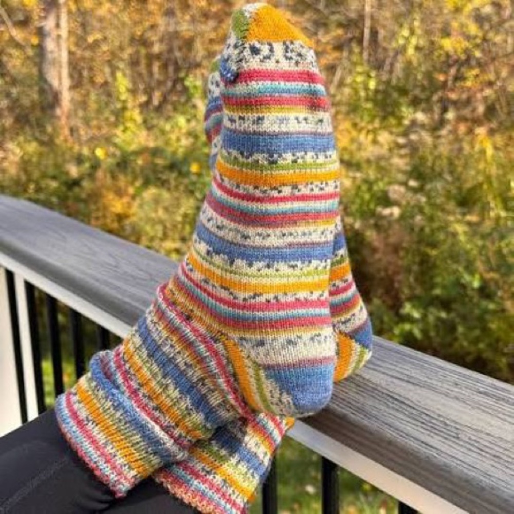 Colorful Striped Socks
